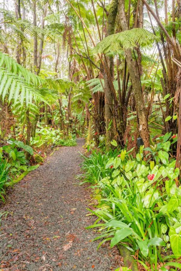 Halema'Uma'U- Hale Kumu La'Au Vila Volcano Exterior foto